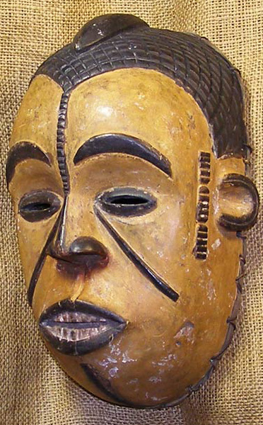 Igbo Mask 16 Left Angle
