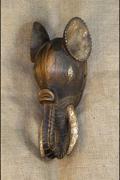 Babanki Elephant Mask 4 Left Angle