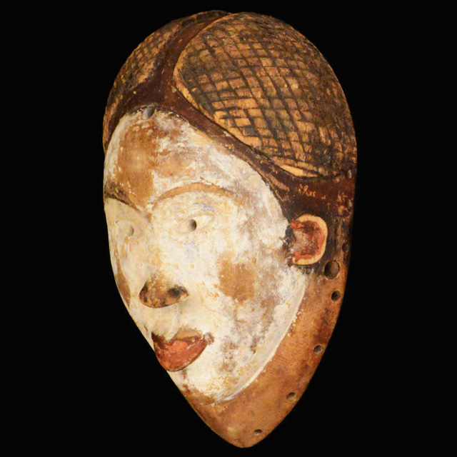 African Bakongo Mask 9 Left Angle