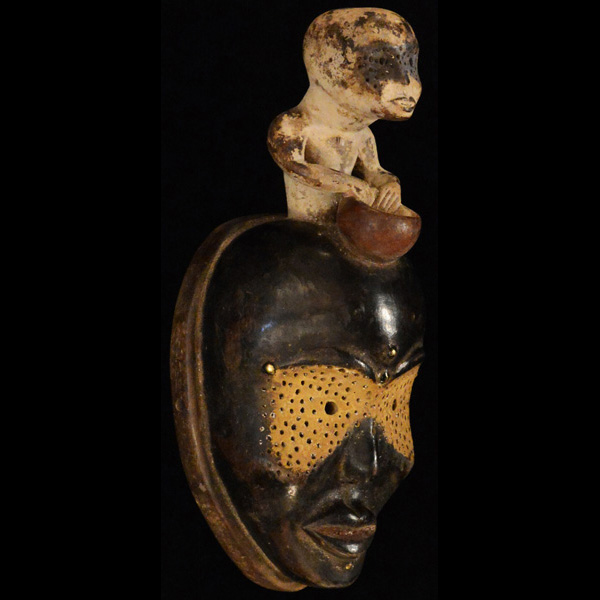 African Bakongo Mask 20 