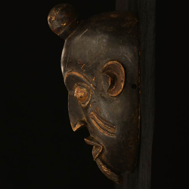 African Bakongo Mask 28 left side