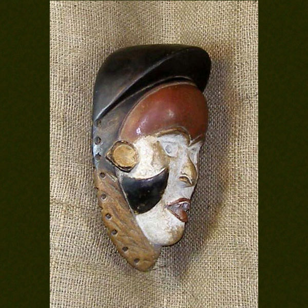 African Bakongo Mask 10 Right Side