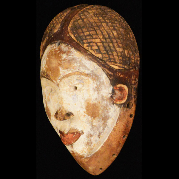 African Bakongo Mask 9 Left Angle