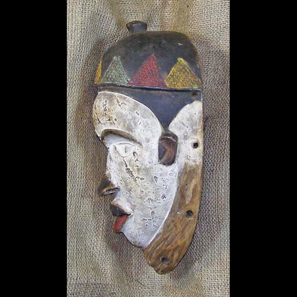 African Bakongo Mask 2 left side