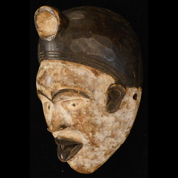 African Bakongo Mask 3 Left Angle