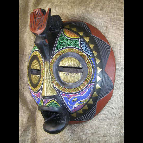 Baluba Mask 43 Left Angle