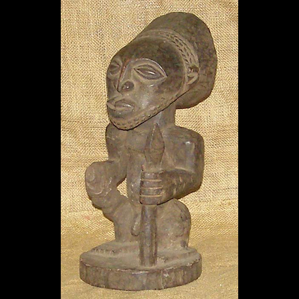 Baluba Statuette 3 Left Angle