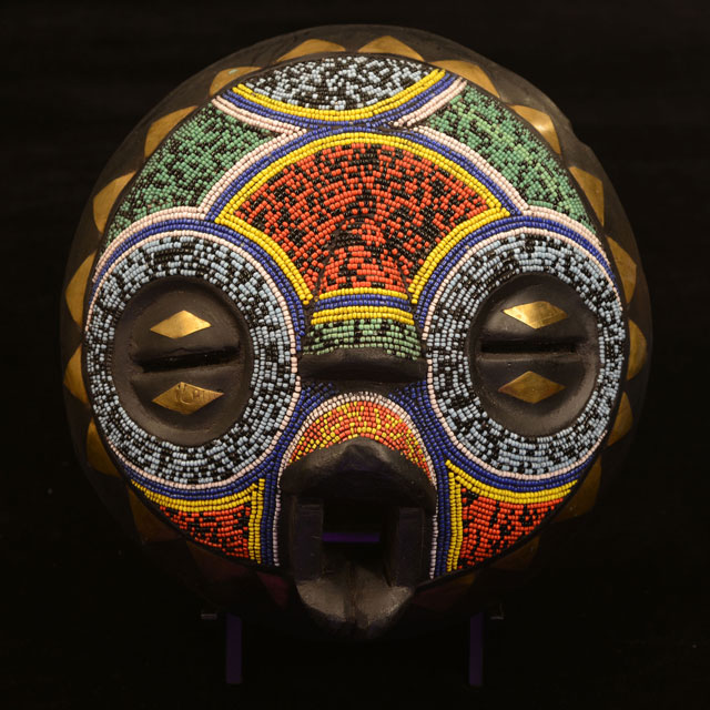 African Baluba mask gift set