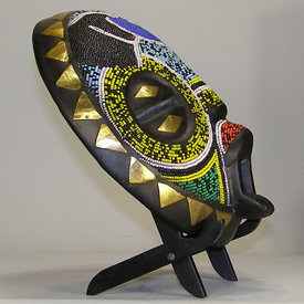 African Masks - BalubaGram 24 left side