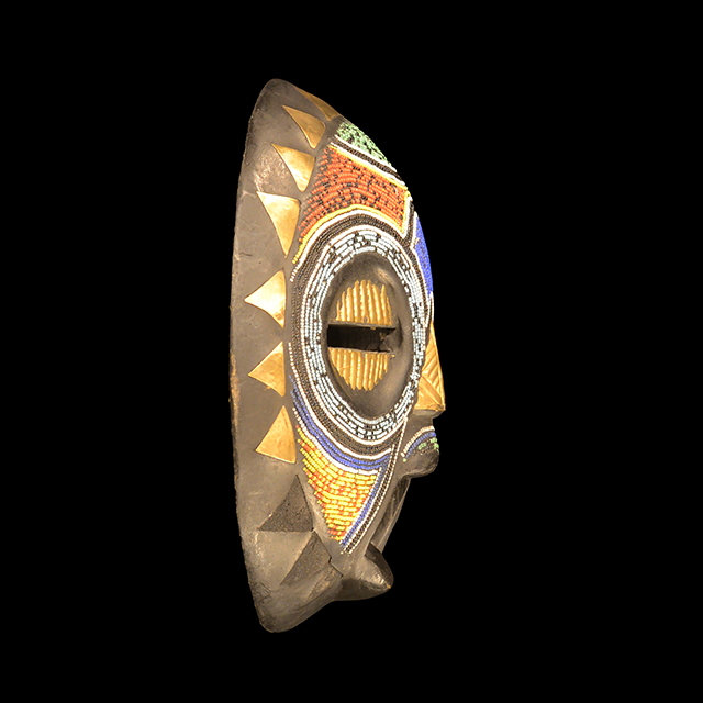 African luba mask Right Side
