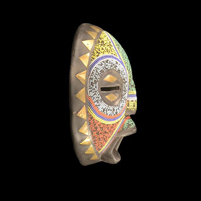 African luba mask Right Side