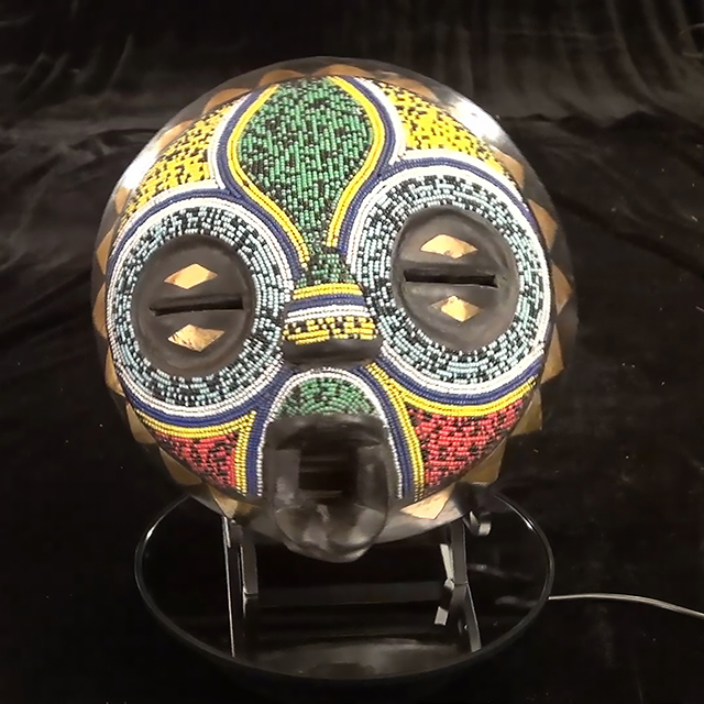 African Luba mask from Congo