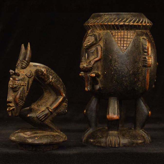 African Bambara mask