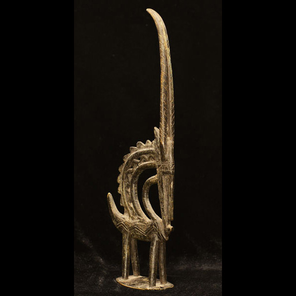 African Bambara Bronze Chiwara 32 