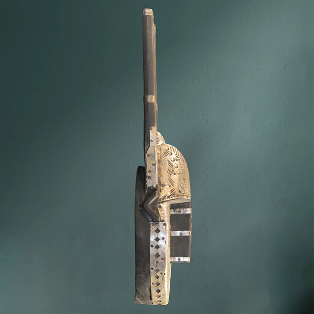 African Bambara mask 44 Right Side