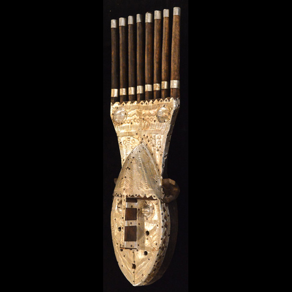 African Bambara Mask 30 Left Angle