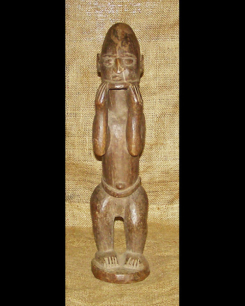 African Bambara  Statue 4 front