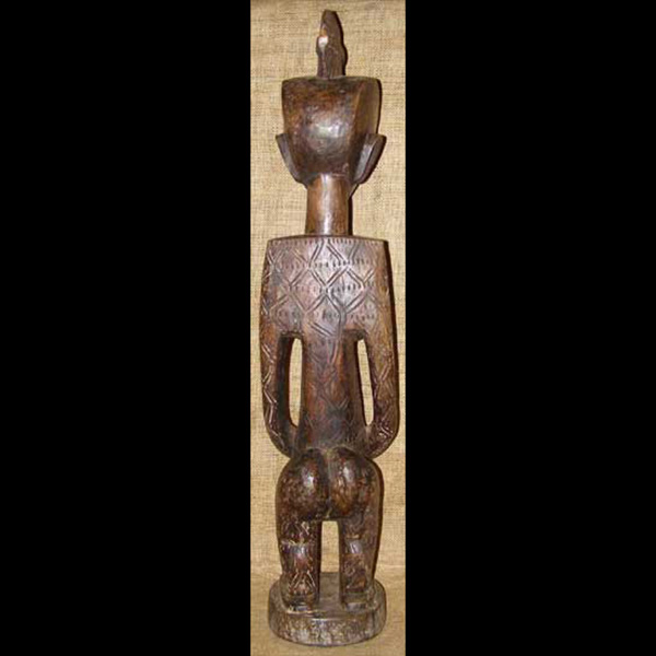African Bambara Fertility Statue