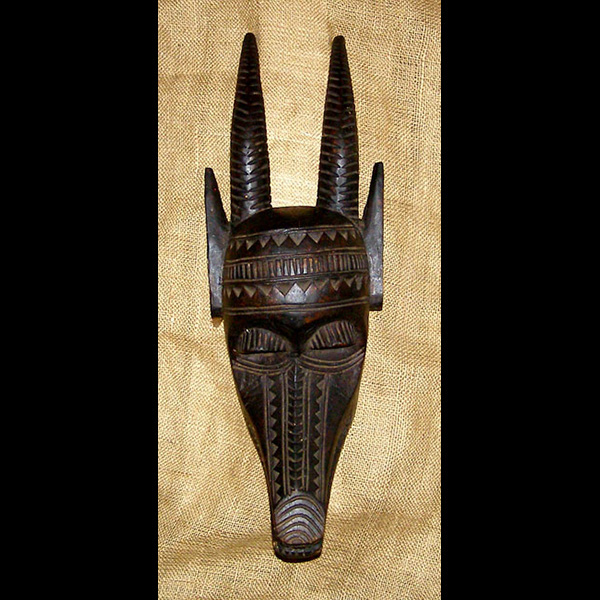 African Bambara Mask 14 front