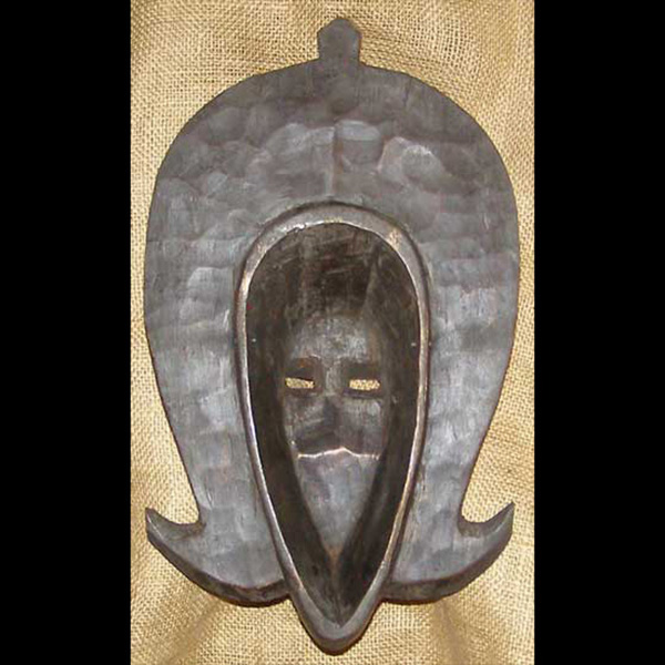 African Bambara Mask 1 left side