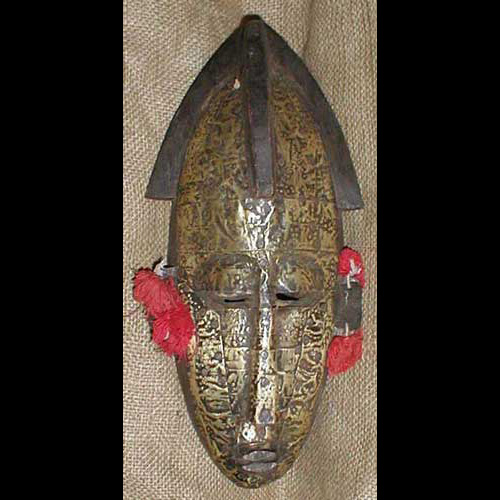 African Bambara mask