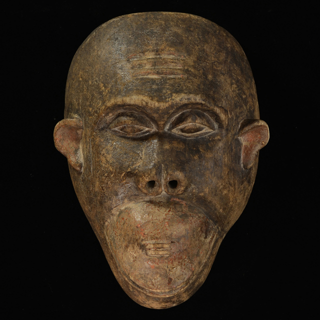 African Bamileke monkey mask