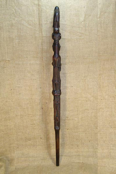 African Traditional art from the Bamileke Tribe - African Walking Stick