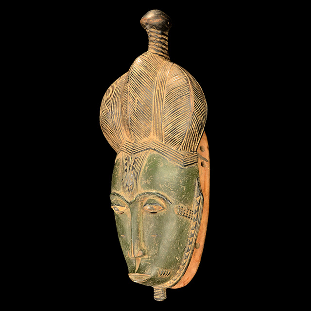 African Baule Mask 128 Left Angle