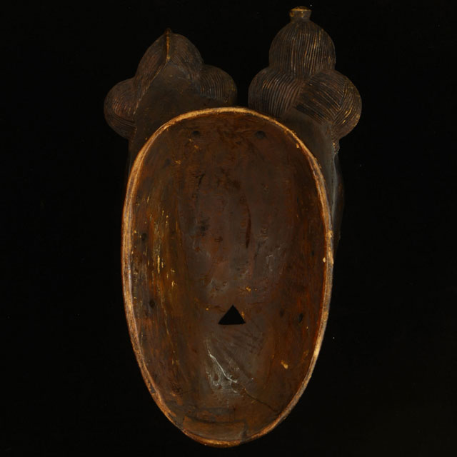 African Baule twins mask 120