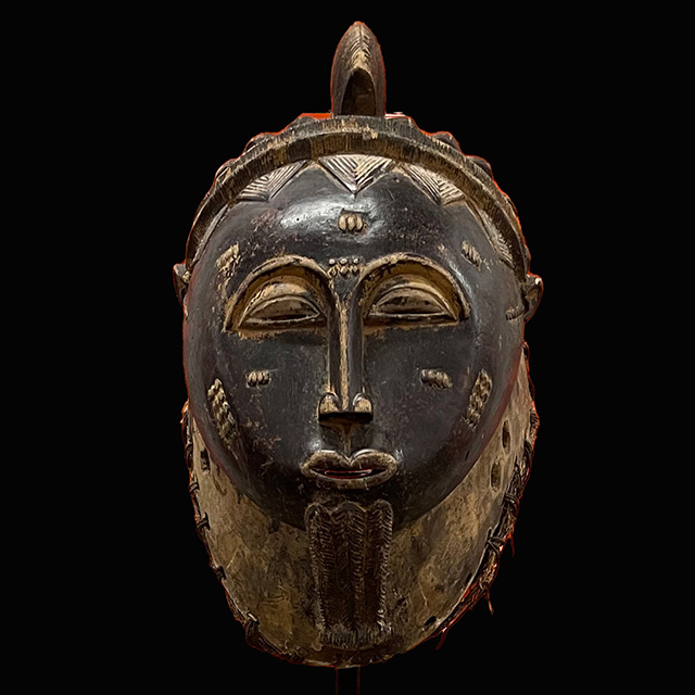 African Baule Mask 123 on stand