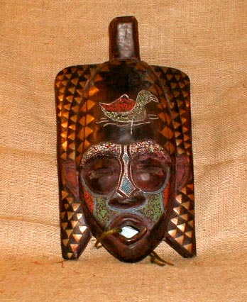 Ashanti Beaded Queen's Mask