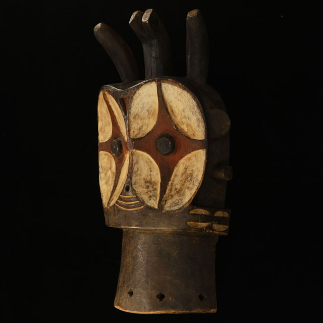 African Bembe Mask 6 Left Angle