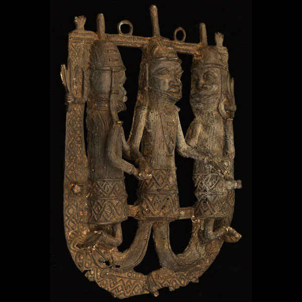 Benin Royal Art Bronze 25 Right Angle