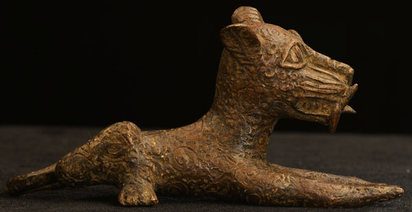 Benin Royal Bronze Leopard 24 Right Side