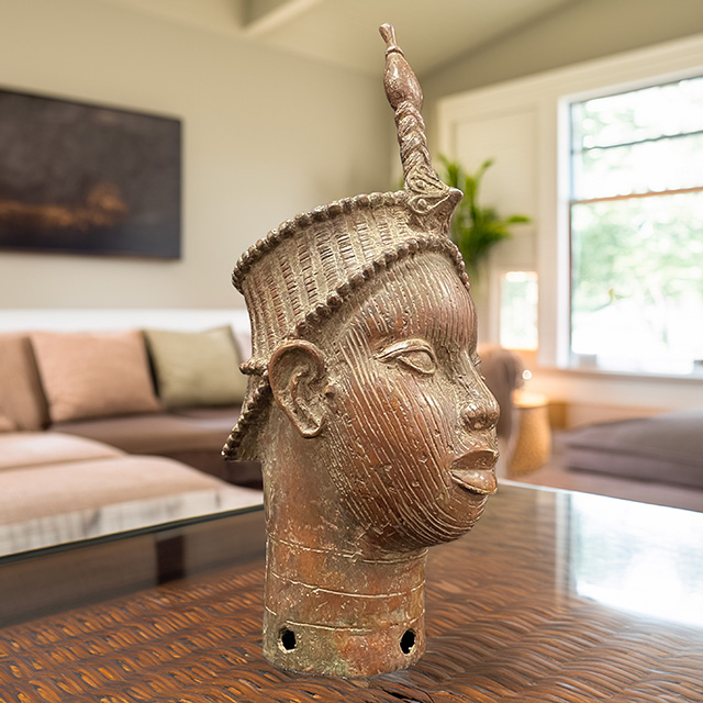 African Benin Ile Ife bronze 52