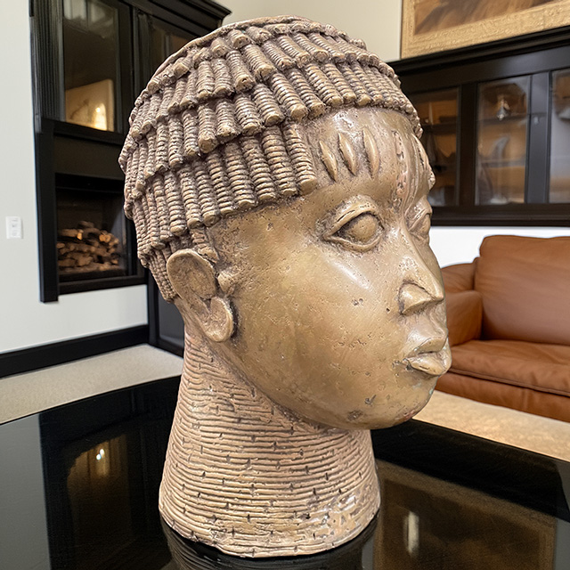 African Benin Ile Ife bronze 53