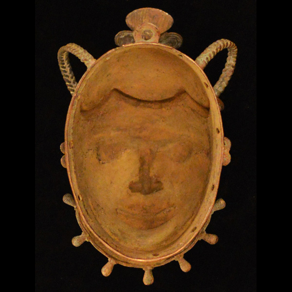 Benin Bronze Mask 16 