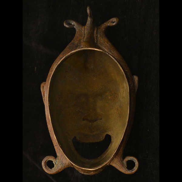 Benin Bronze Mask 26 