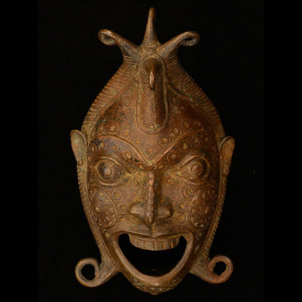 Benin Bronze Mask 26