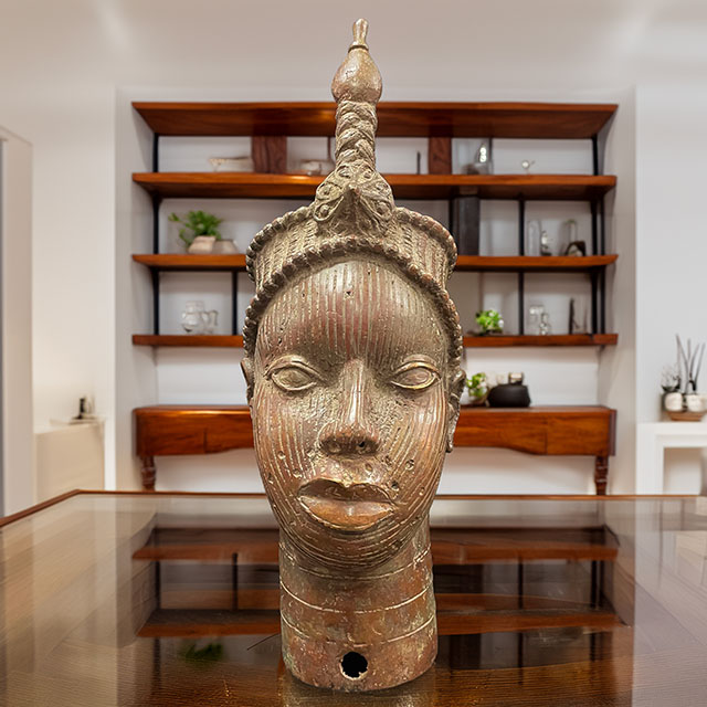 African Benin Ile Ife bronze 63