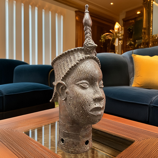 African Benin Ile Ife bronze 83