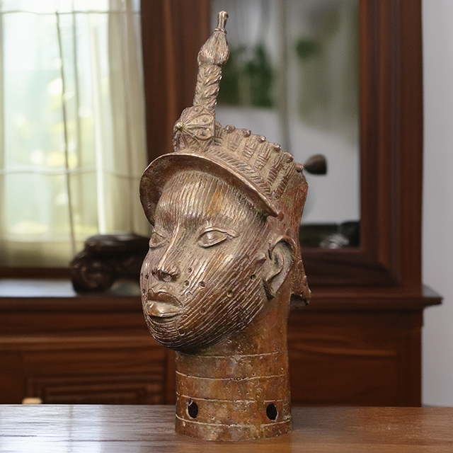 African Benin Royal Ile-Ife Bronze 91