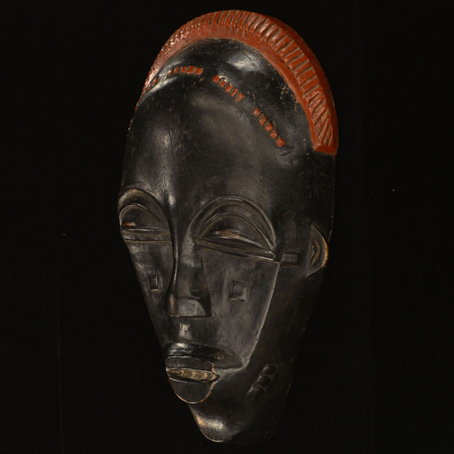 African Chokwe mask Left Angle