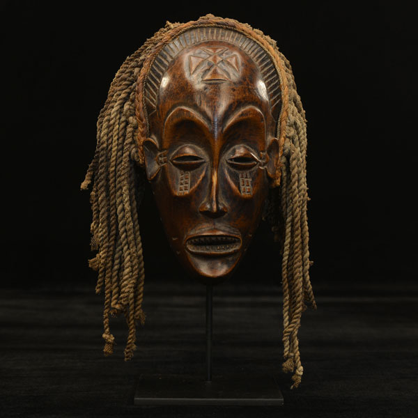 African mask Chokwe tribal art 22