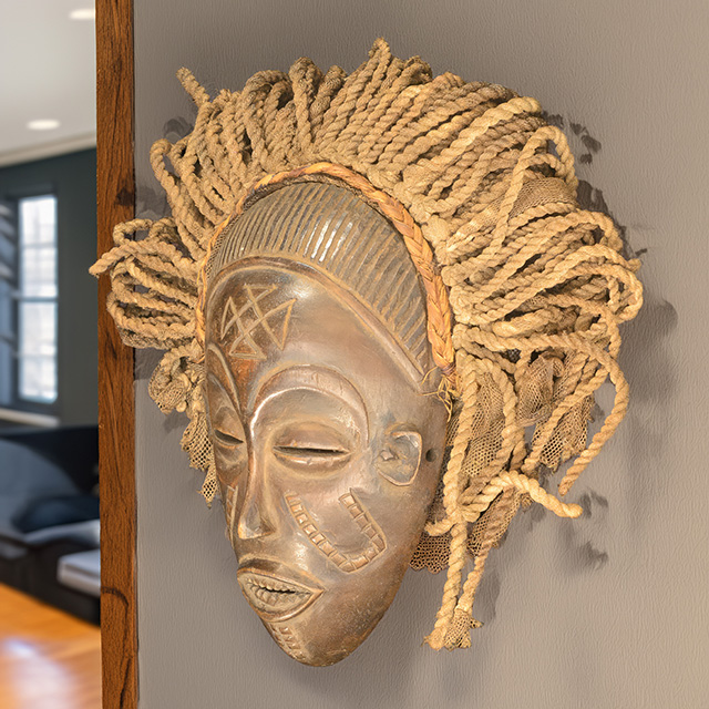 African Chokwe mask 
