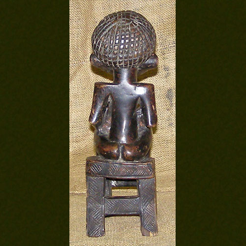 Chokwe Statue 1 back