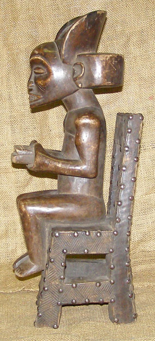 Chokwe Statue 2 Left Side