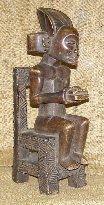 Chokwe Statue 2 Right Angle