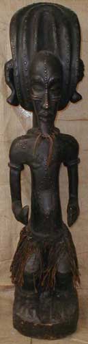 Chokwe Statue front