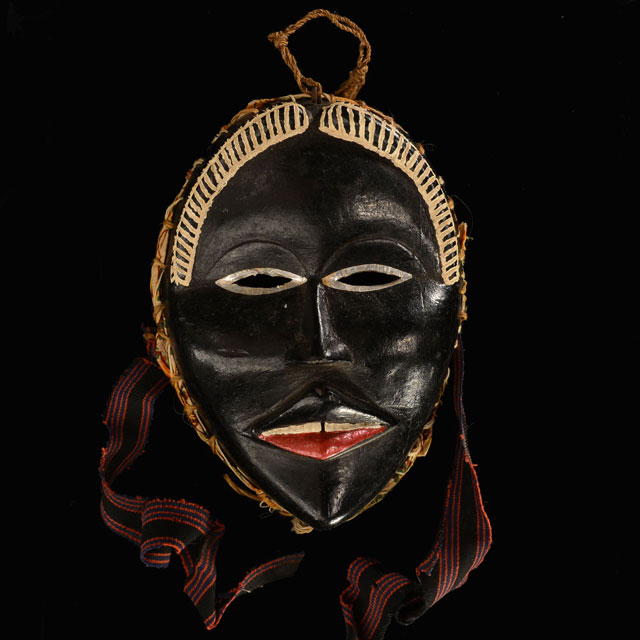 African Dan festival mask 76